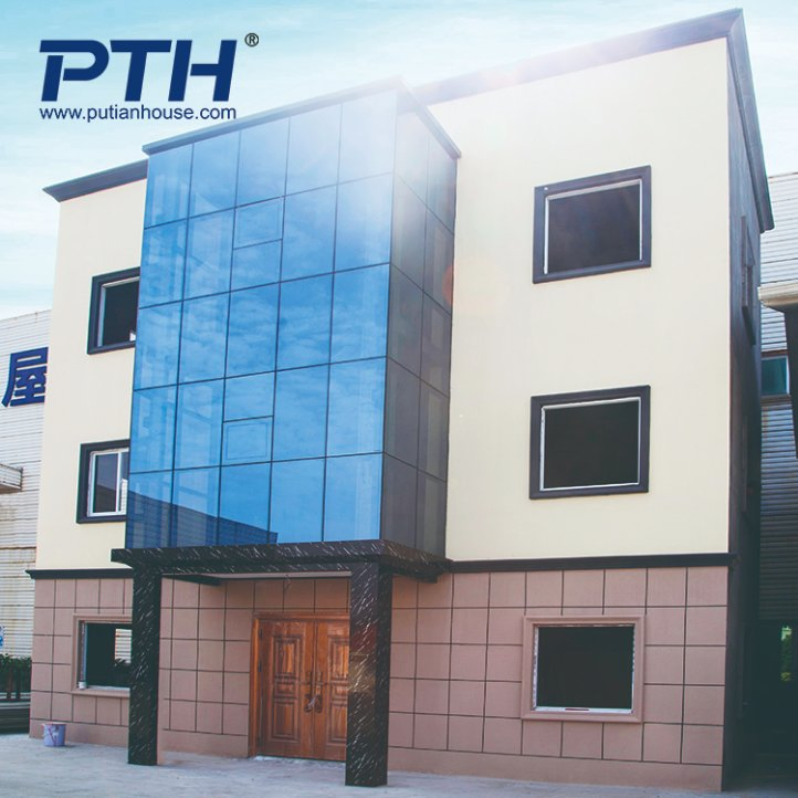 3-Floor Residential Building with Prefab Light Steel Framing and Alc Panel