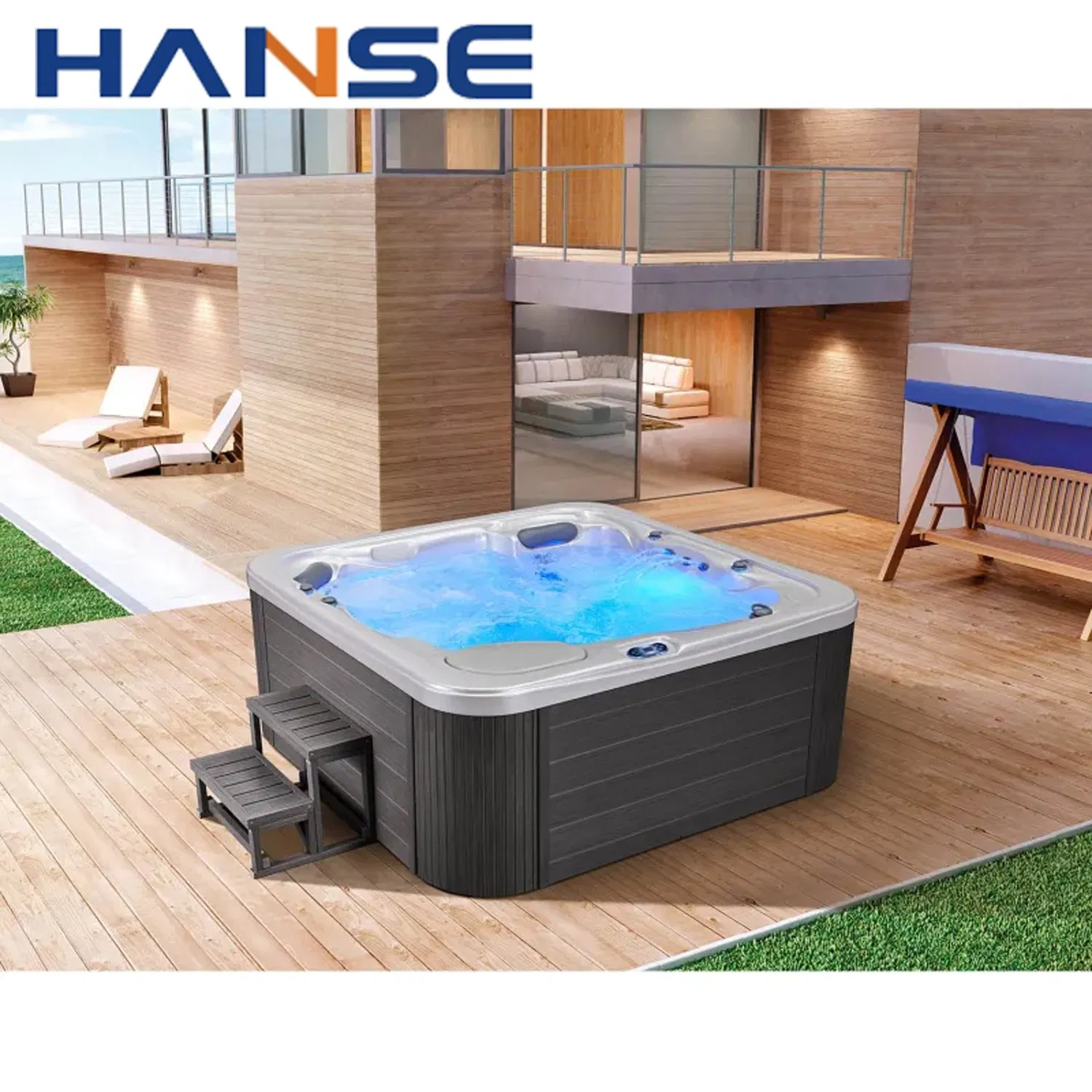 Гидромассажная ванна SPA на 4 персоны HANSE