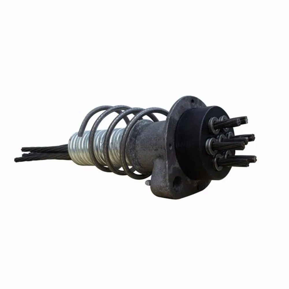 Durable Galvanized Round Anchorage Anchor Heads with Wedge Plates