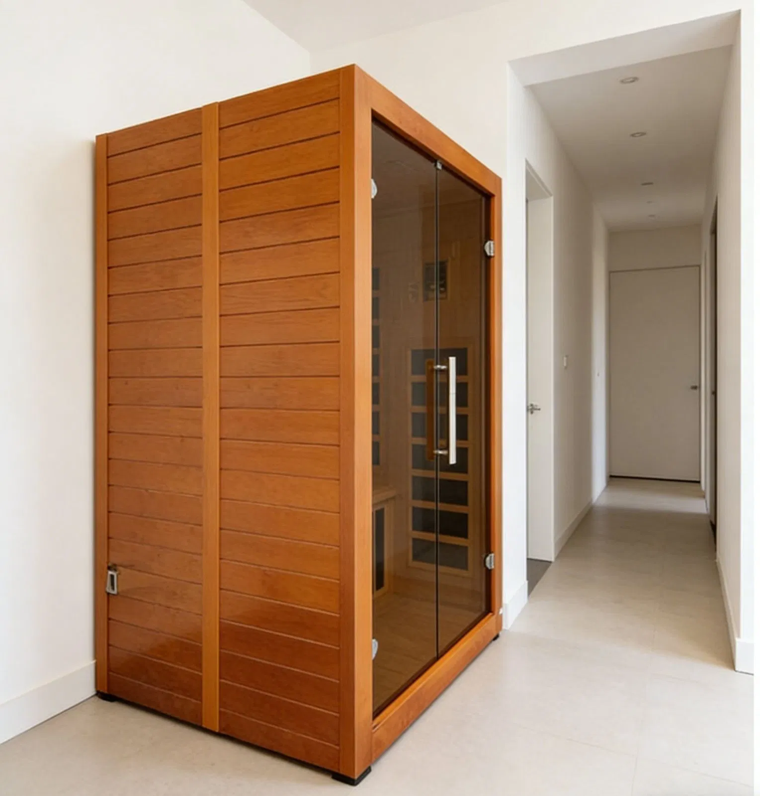 Инфракрасная сауна для двоих EV-004p из канадской тсуги