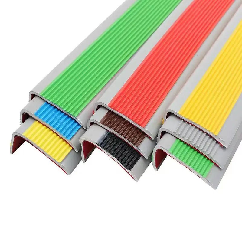 PVC Anti-Slip Stair Nosing for Safe Step Protection