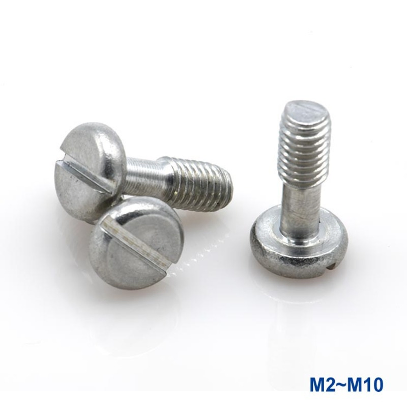 Винты панельные M3 M4 с полукруглой головкой и шлицем