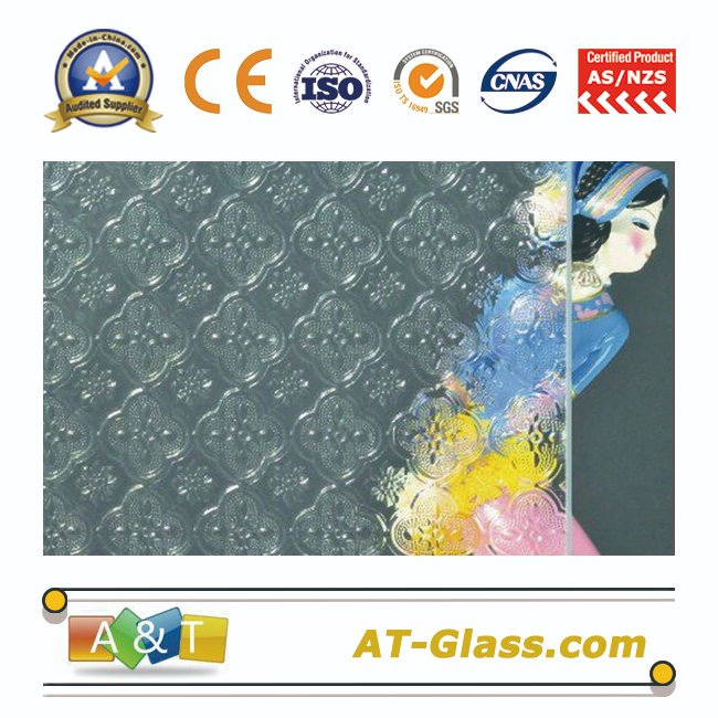 3m 4mm 5mm Clear Pattern Glass Patterned Glass