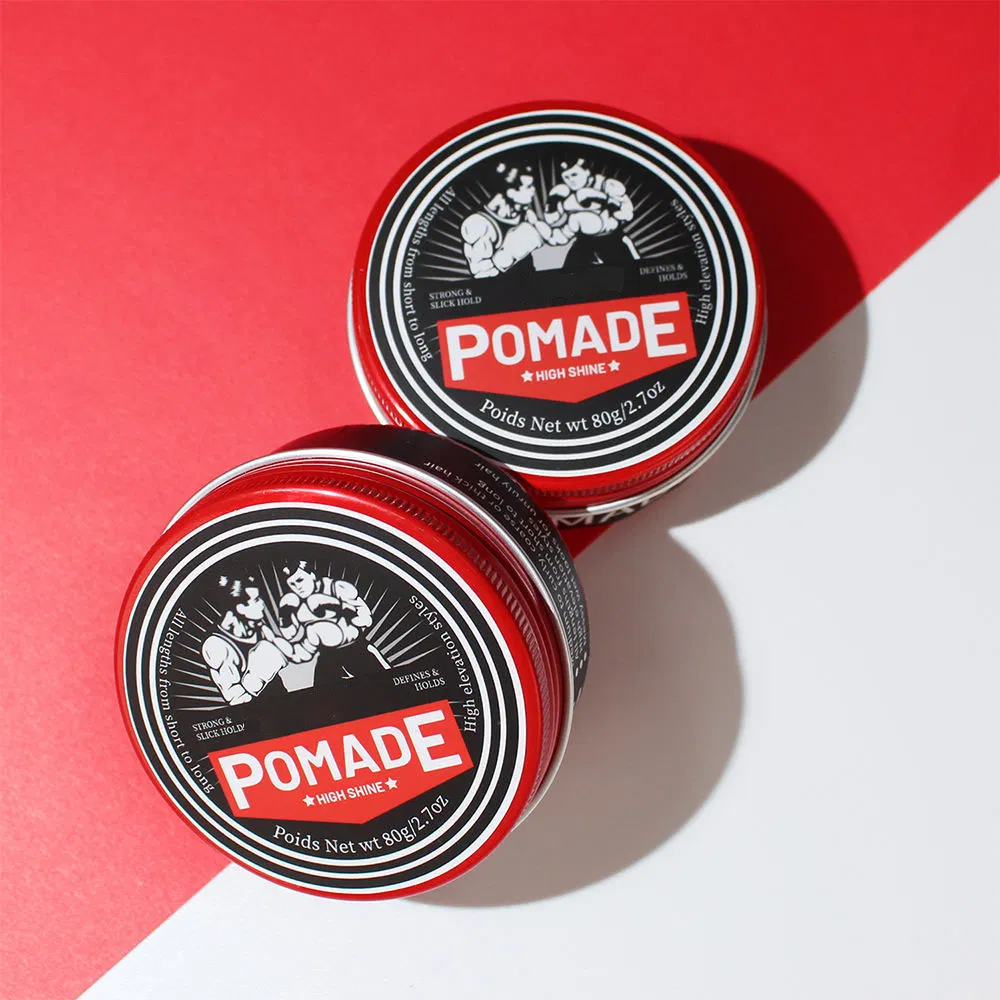 Cangty OEM High Quality Men's Hair Care Products Argan Oil Strong Hold Hair Styling Cream Wax Pomade with Texturizing Effect ODM
