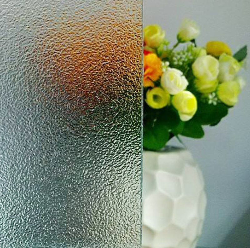 Diamond Flora Karatachi Millennium Mistlite Nashiji Clear Colored Patterned Glass