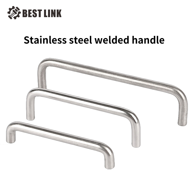 Ss Cabinet Handles Brushed Stainless Steel Cabinet Pulls Stainless Steel Modern Tube Lever Interior Apartment Hotel Wooden Door Handle