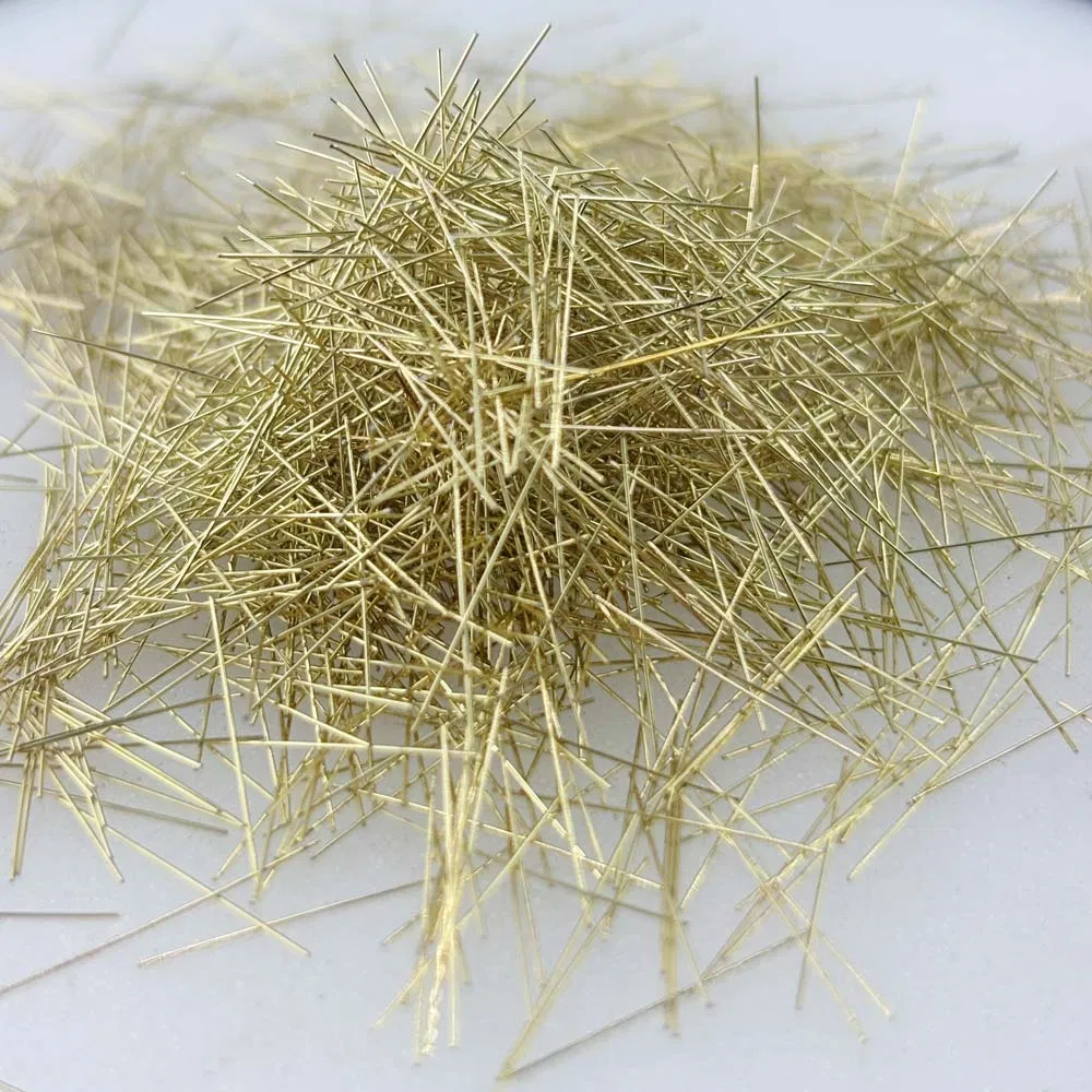 High Quality Copper Coated Micro Steel Fibers for Aerospace Composite Reinforcement