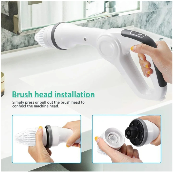 Набор электрических щеток для уборки