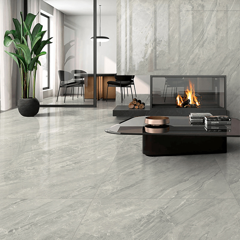 Керамогранит Aosta Grey под мрамор, 600x600 мм