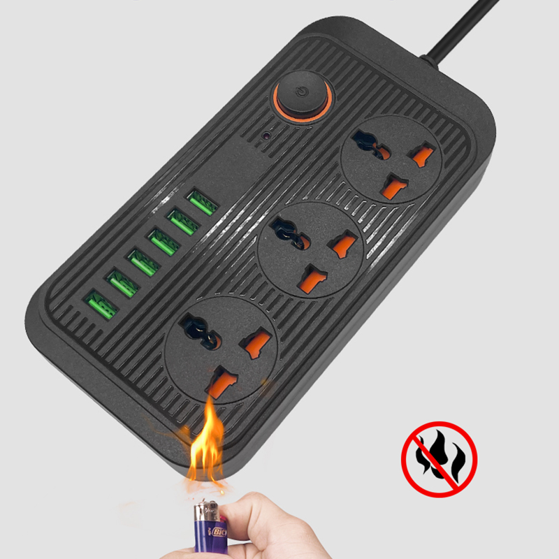 High Power Extension Board Socket Universal USB Charger Commercial Electronic Office