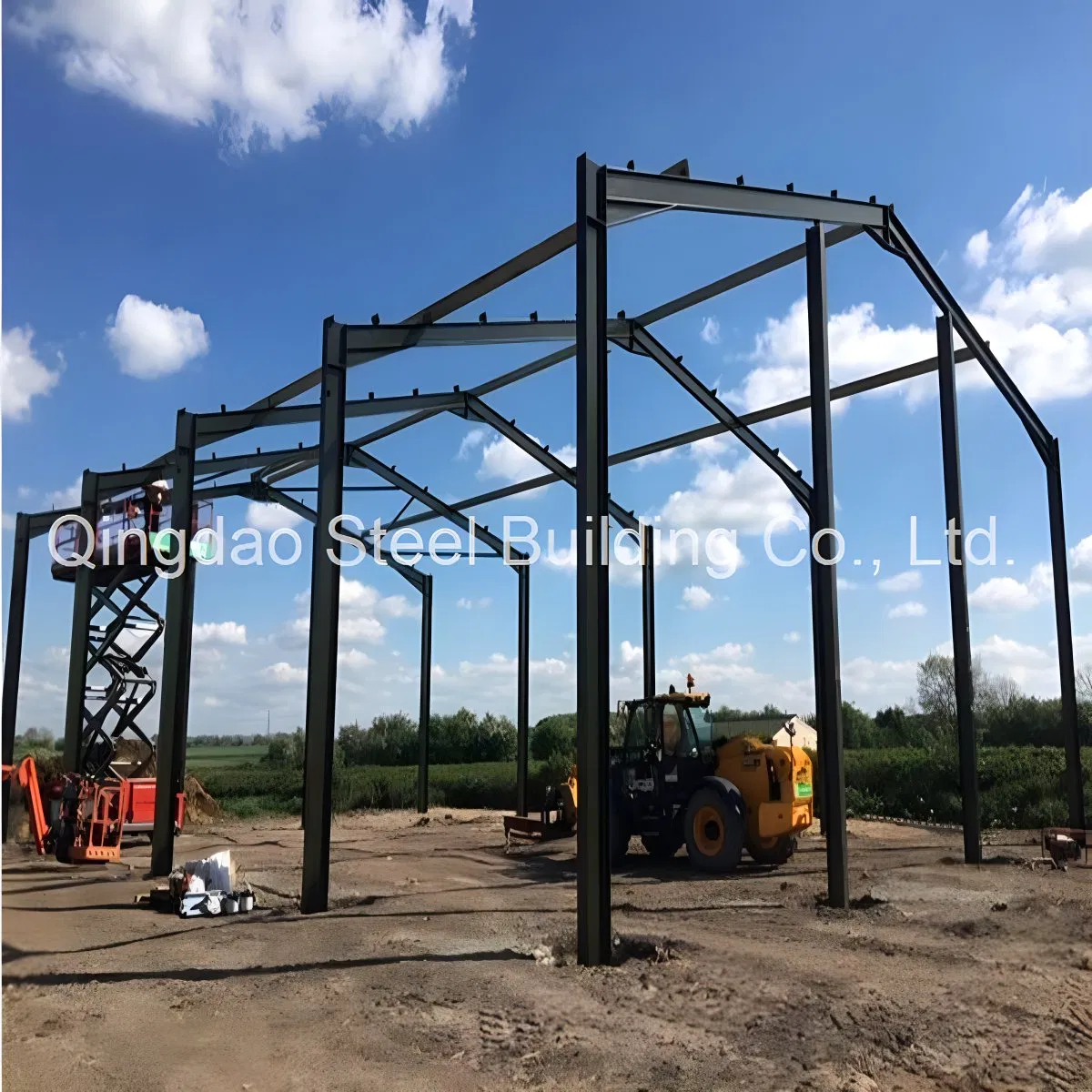 Factory Supply China Prefabricated Steel Structure Warehouse/Prefab Steel Farm Storage Shed Building