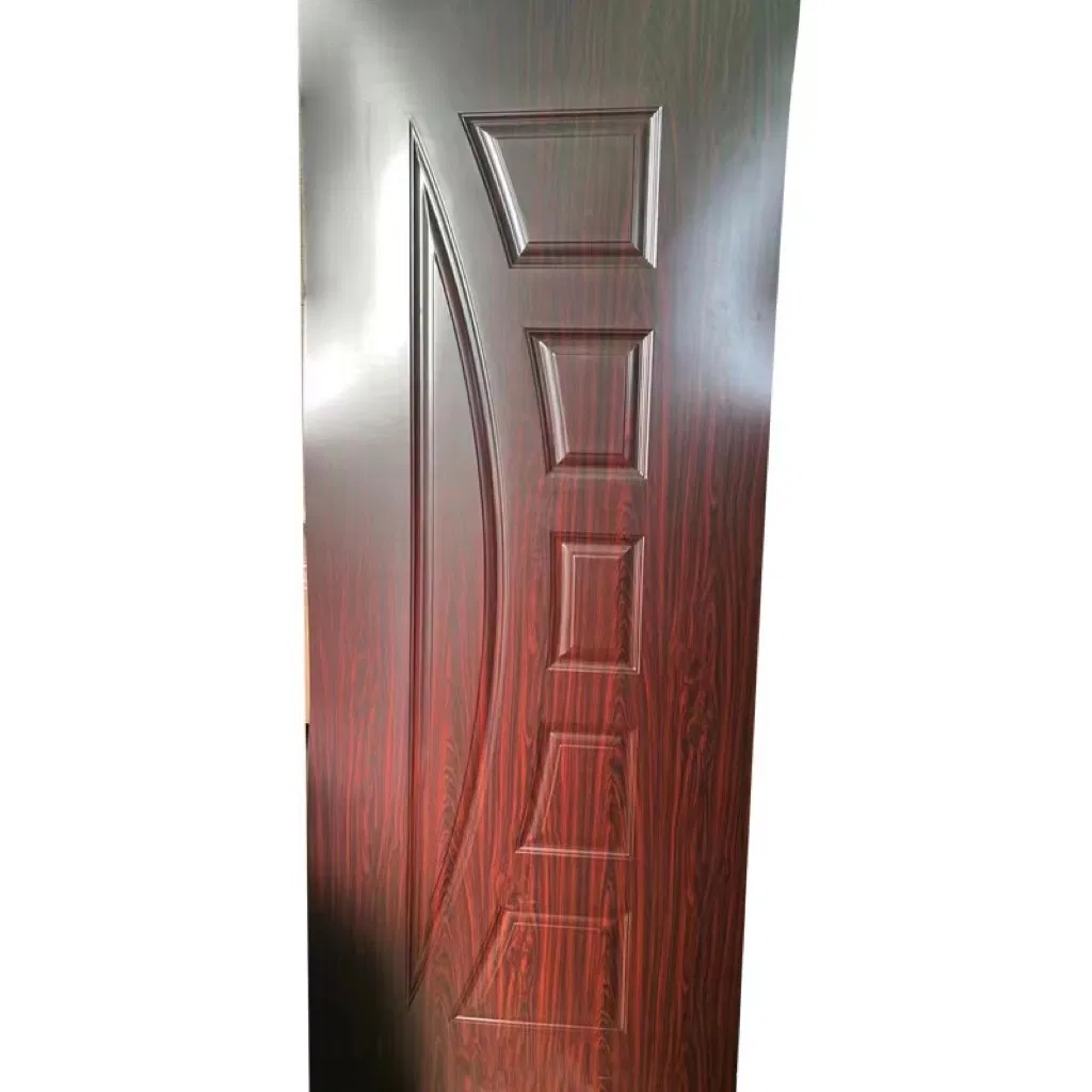 Exquisite Interior HDF & MDF Laminated Veneer Door Skin with Superior Finish for Interior Doors