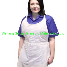 Biodegradable & Compostable Protection Apron Cleaning Disposable Apron