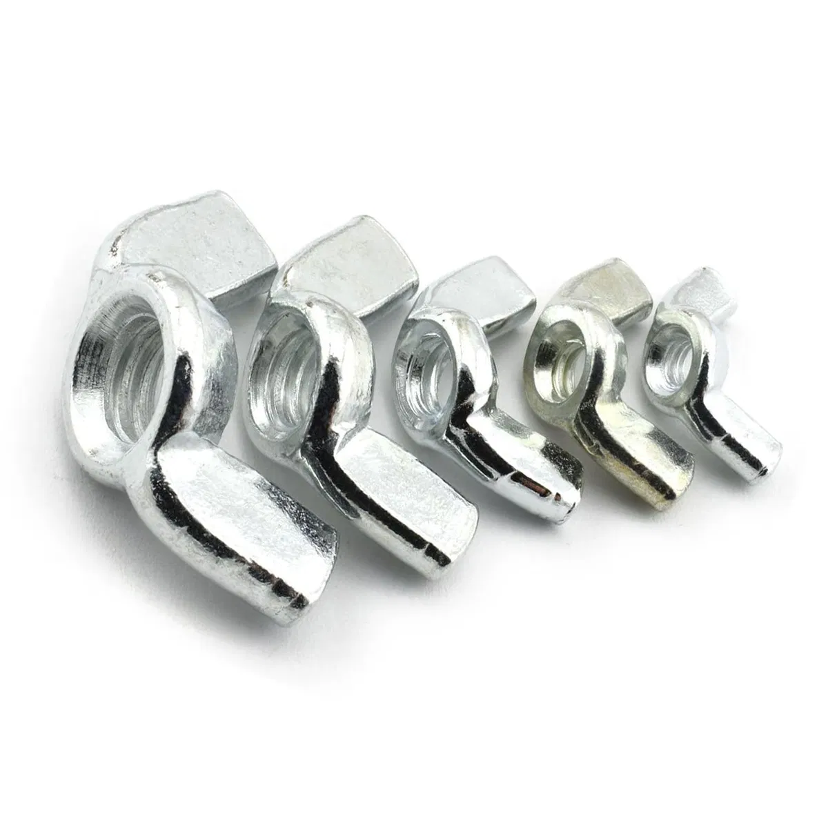 Латунные барашковые гайки с резьбой от #6-32 до 1/2 дюйма