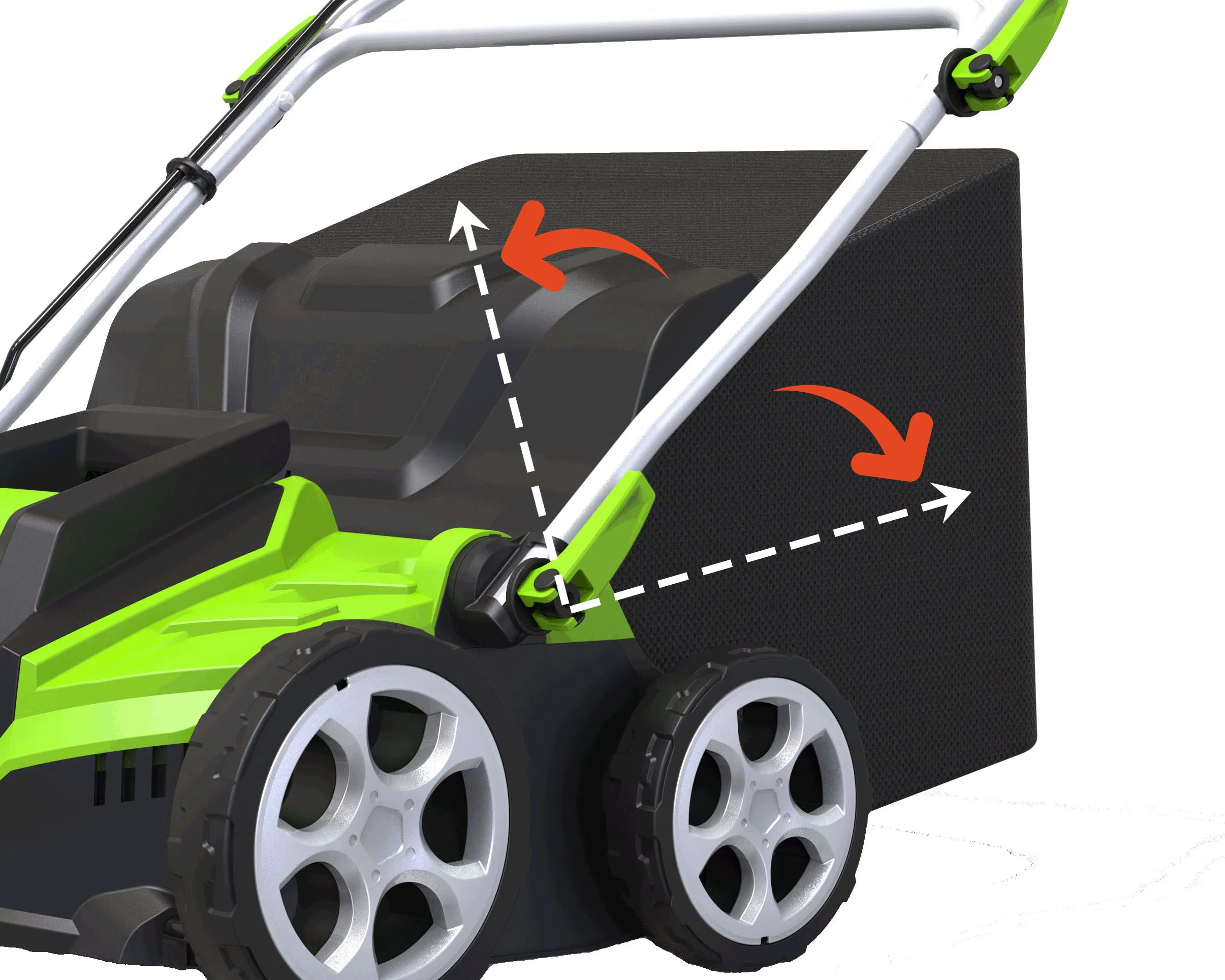 1300W Electric Brush Motor 230V Soil Treatment Electric Scarifier for Garden