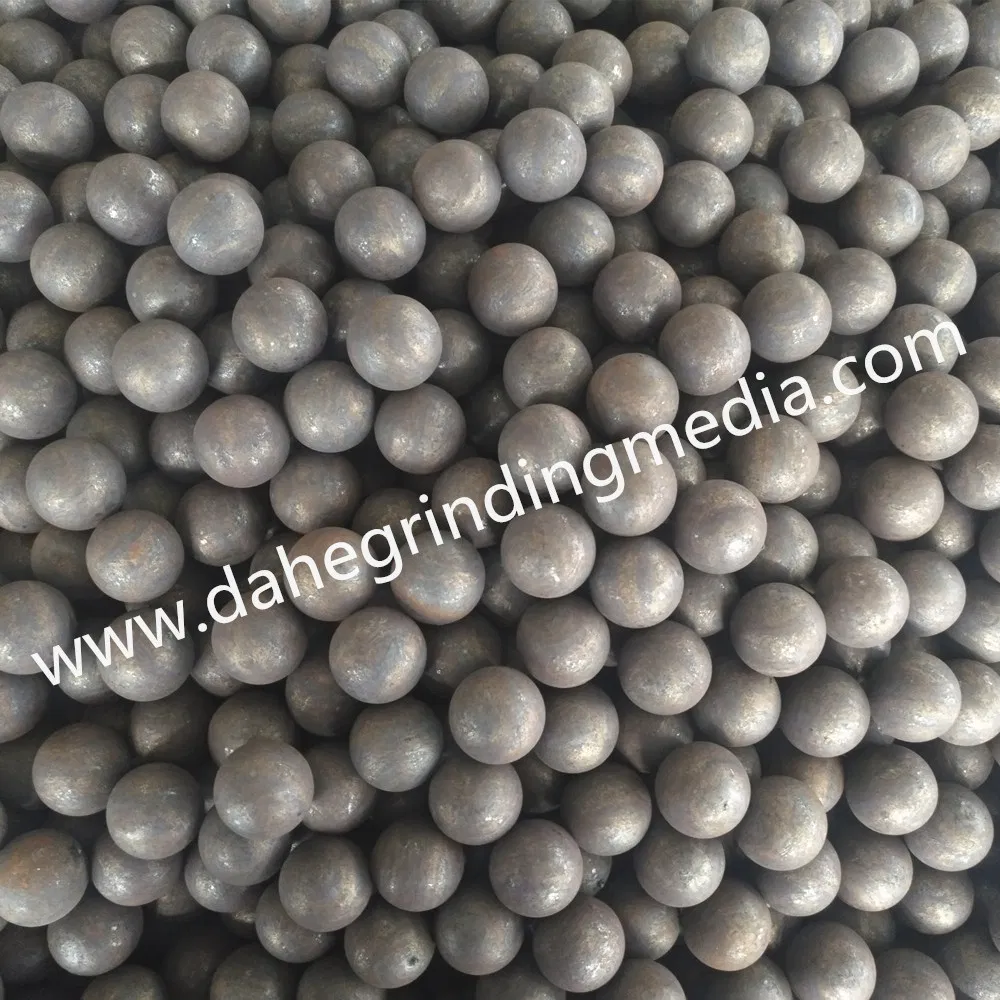 Кованые стальные мелющие шары высокой твердости для медных рудников