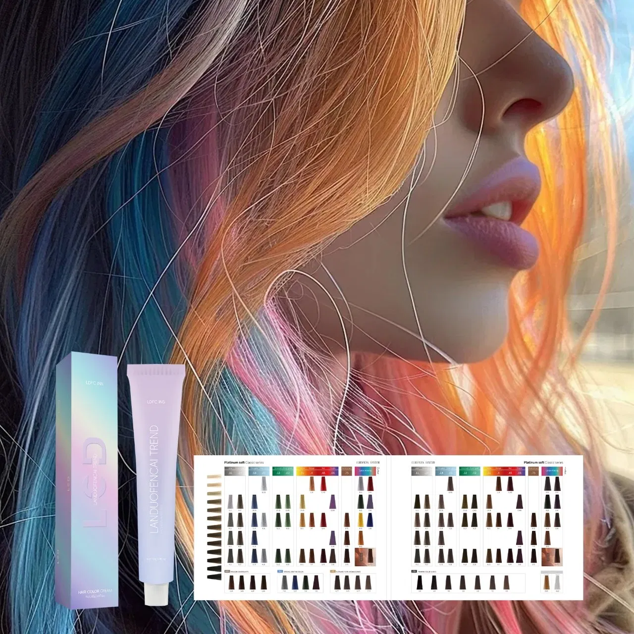 Rich and Lasting Hair Color for Salon-Quality Shine