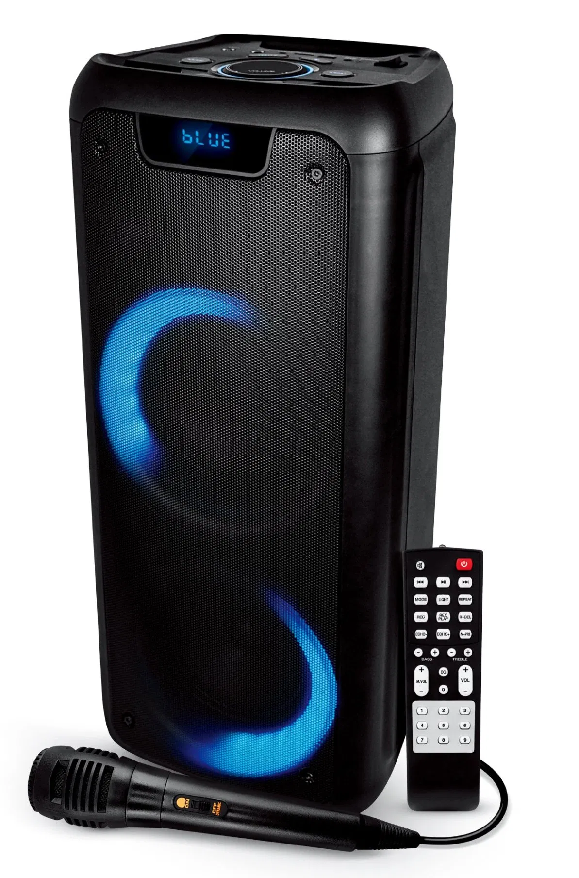 2022 Spain Market Hot Sale Private Powered Wireless Bluetooth Rechargeable DJ Karaoke Audio Portable Speaker Sound Box ED-605