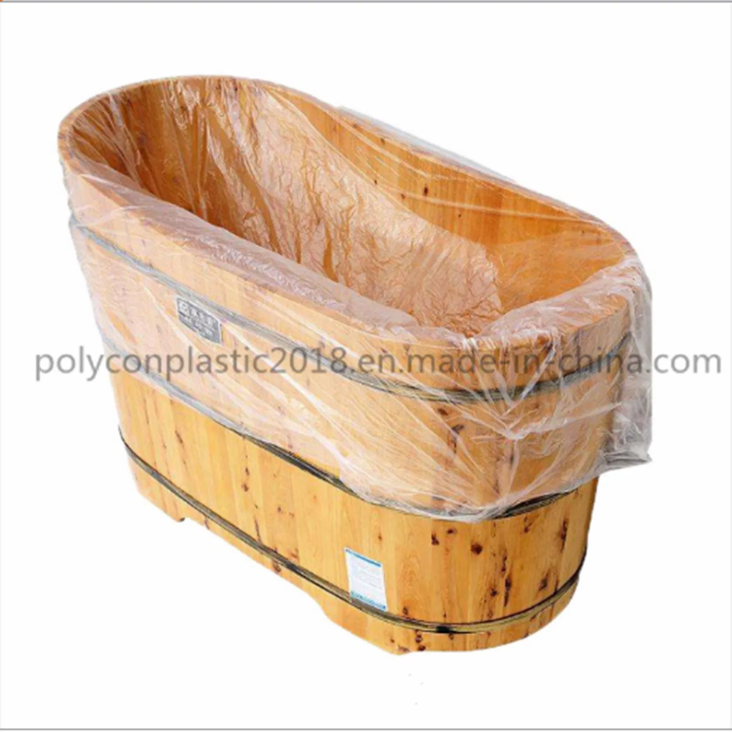 Disposable Plastic Bags for Bathtub Liners Bath Bag for SPA