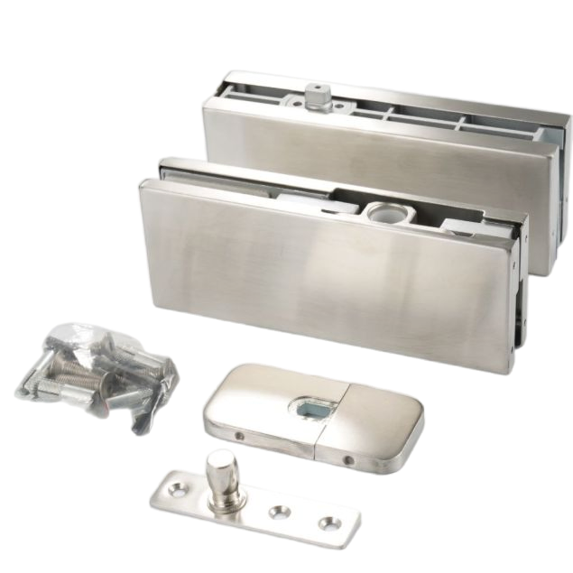 Hydraulic Non Digging Floor Spring with Patch Fitting Floor Hinge