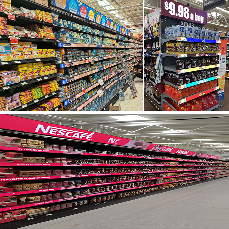 Stretched Bar LCD Display Ultra Wide Shelf Edge Digital Signage Strip Screen