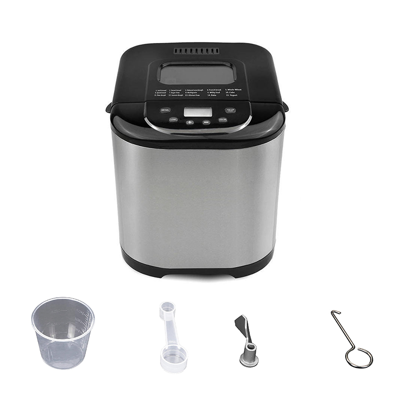 Automatic 2lb Breadmaker Bread Machine Maker with Delay Timer and Viewing Window