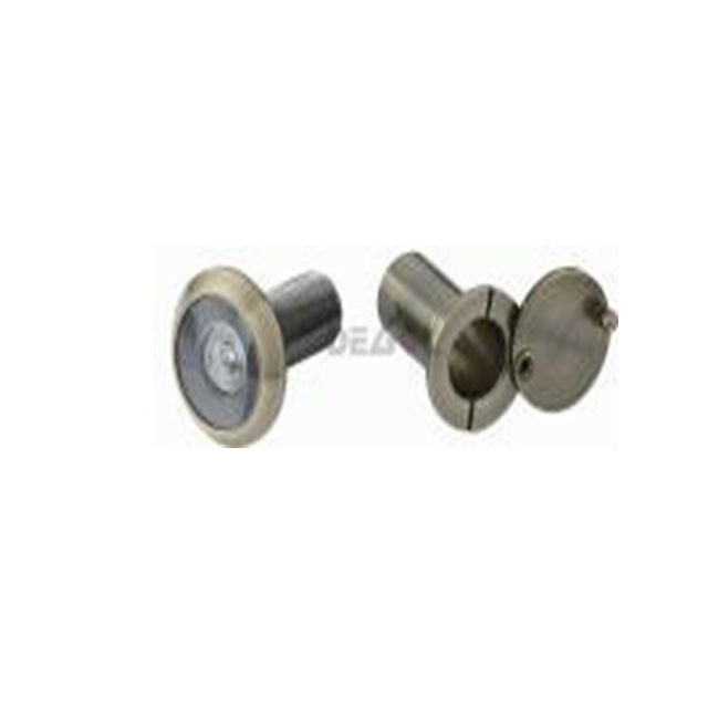 Solid Brass 200 Degree Peephole Door Viewer Oil Rubbed Bronze