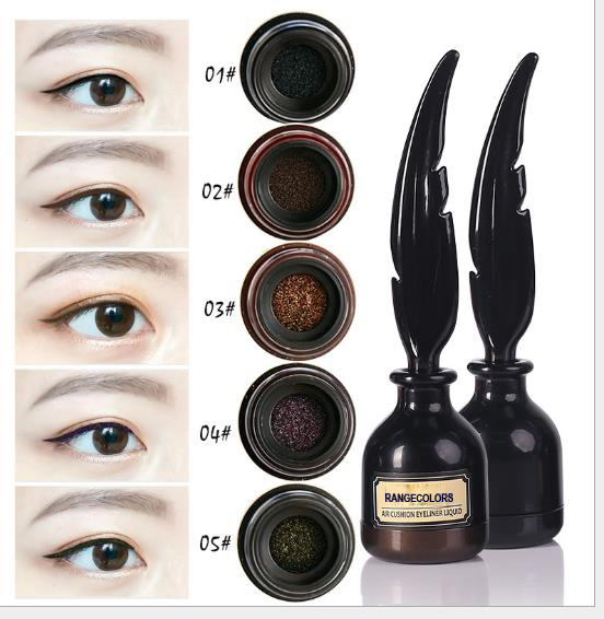 Cosmetics Air Cushion Gel Liner Quick Dry Feather Air Cushion Eyeliner