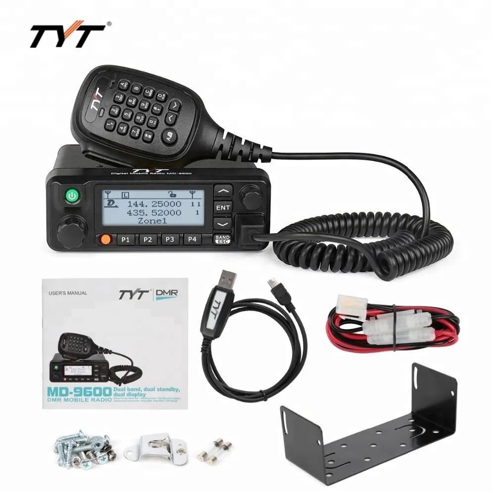 Long Range Radio Communicator Tyt MD-9600 Dmr Transceiver Mobile Radio with Multi Function