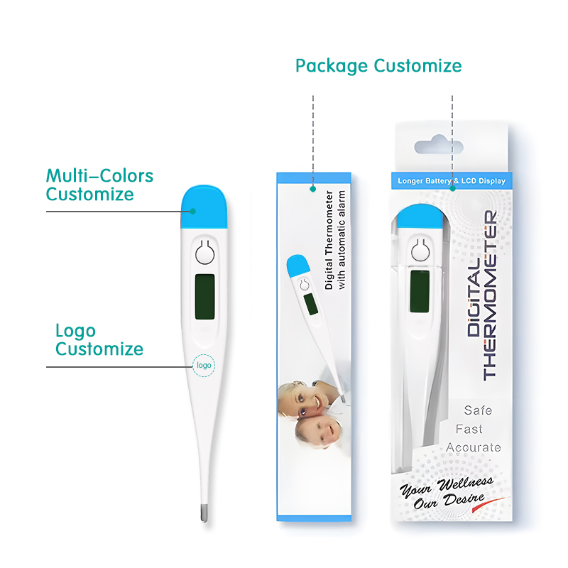 OEM Mini Digital Portable Thermometer Clinical Home Use with Beeper Function