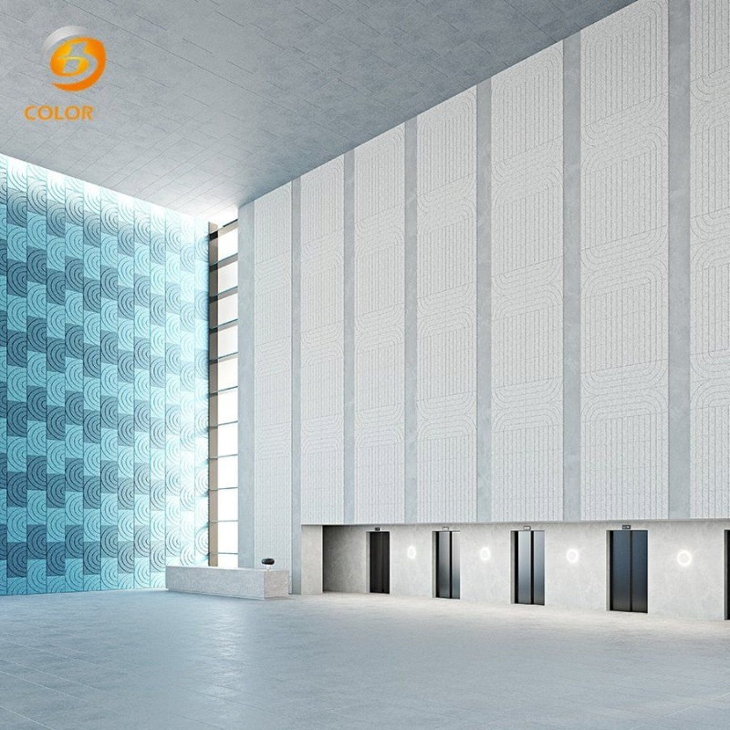 E0 Modern Design Mineral Fiber Ceiling Sound Insulation panel with Cheap Price