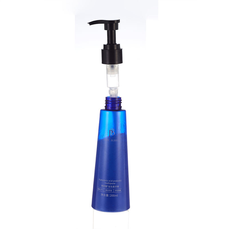OEM Own Brand Gum Protection Oral Hygiene Hyaluronic Acid Probiotic Pump Bottle Toothpaste with Logo