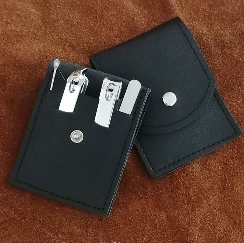 Manicure Pedicure Nail Clipper Set with PU Bag