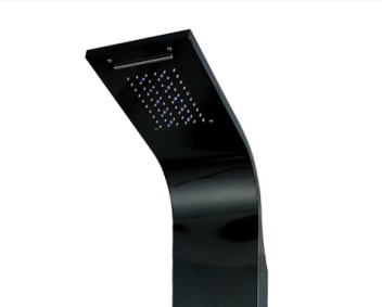 Ec-1028 High Quality Indoor Bathroom Black Multifunction Bathroom Shower Panel -22