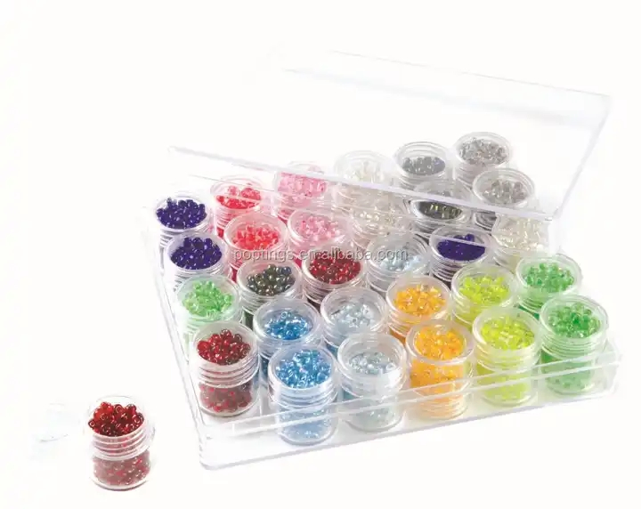 PP Bead Organizer Bx010 Plastic Bead Storage Box