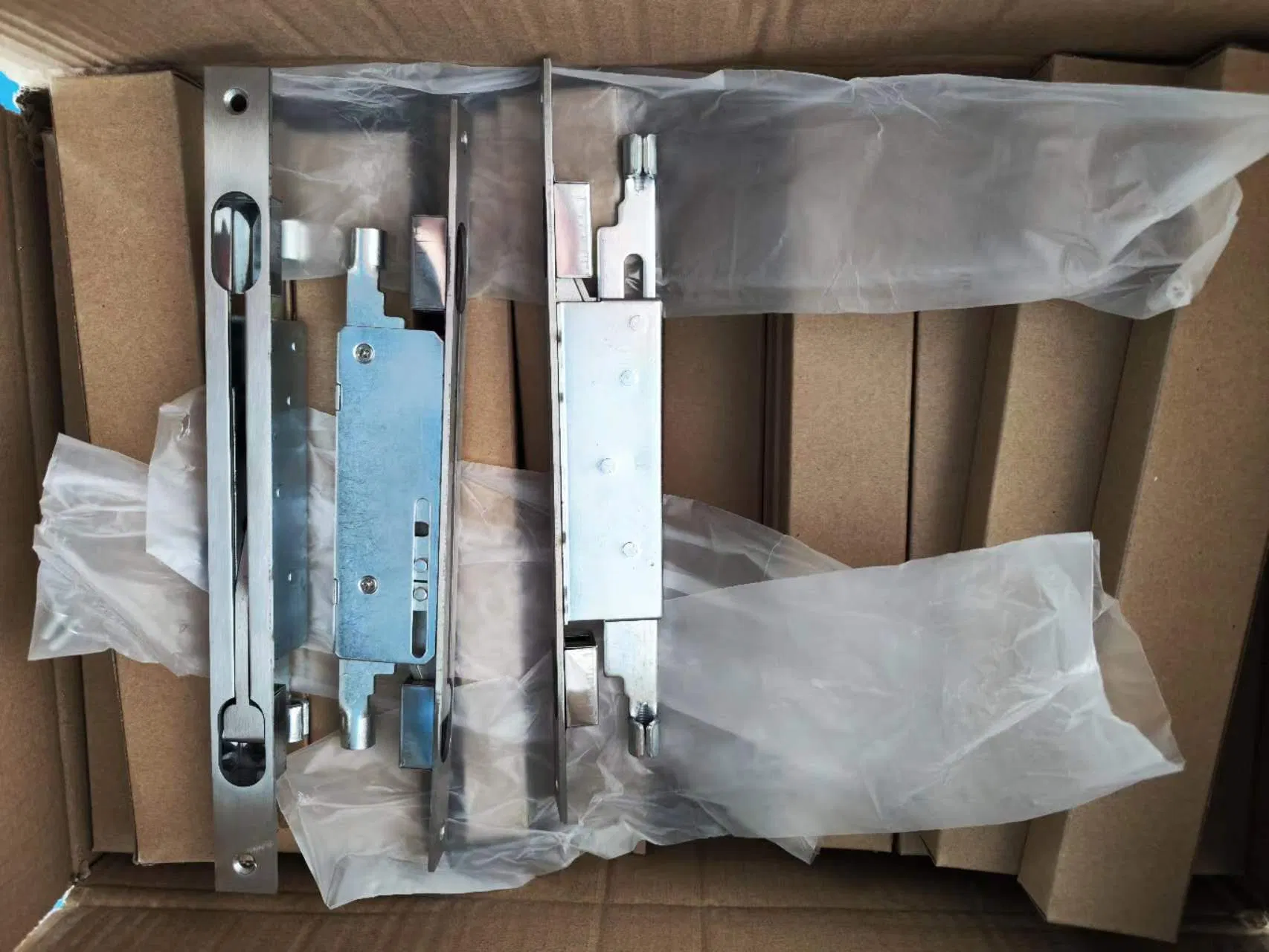 Euro Security Narrow Style Stainless Steel Aluminum Door Mortise Deadbolt Lock Body
