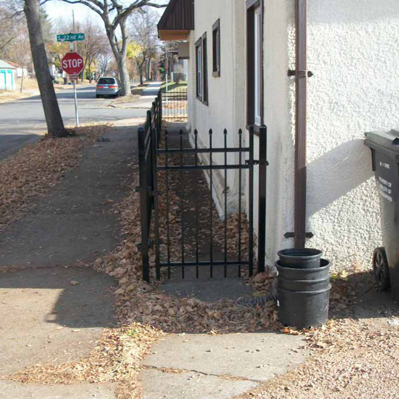 Tubular Steel Fence Metal Iron Panel Steel Fencing Fence Outdoor