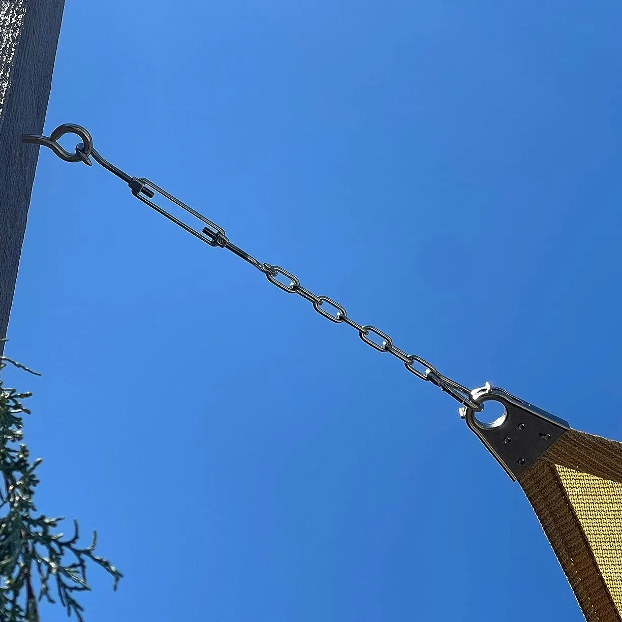 Commercial Grade Stainless Steel Pipe Clamps and Tube Connectors, for Constructing Customized Carport Shade, Patio Cover and Green House Frame