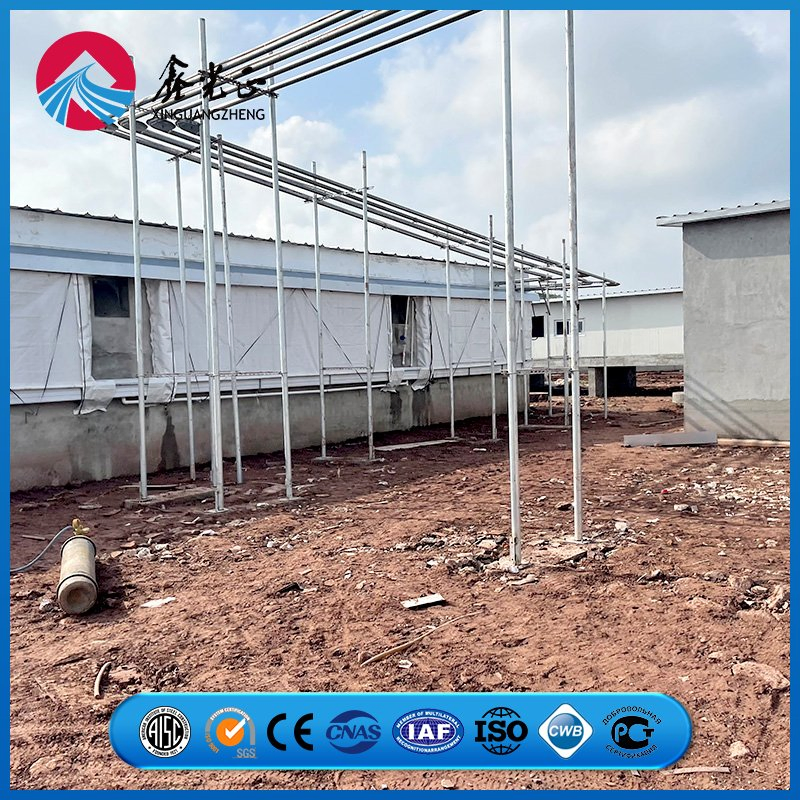 Rigid-Connected Steel Structural Framework Prefab Metal Storage Farming Equipment Steel Structure Sheep/Goat/Pig/Hog/Cattle/Cow/Poultry House/Shed