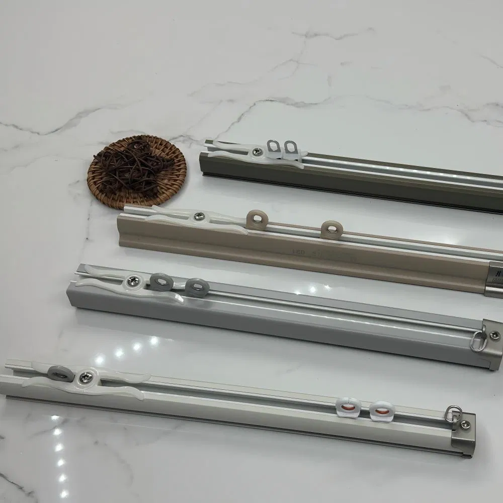 Minimalist Villa Window Specific Aluminum Alloy Square Curtain Track