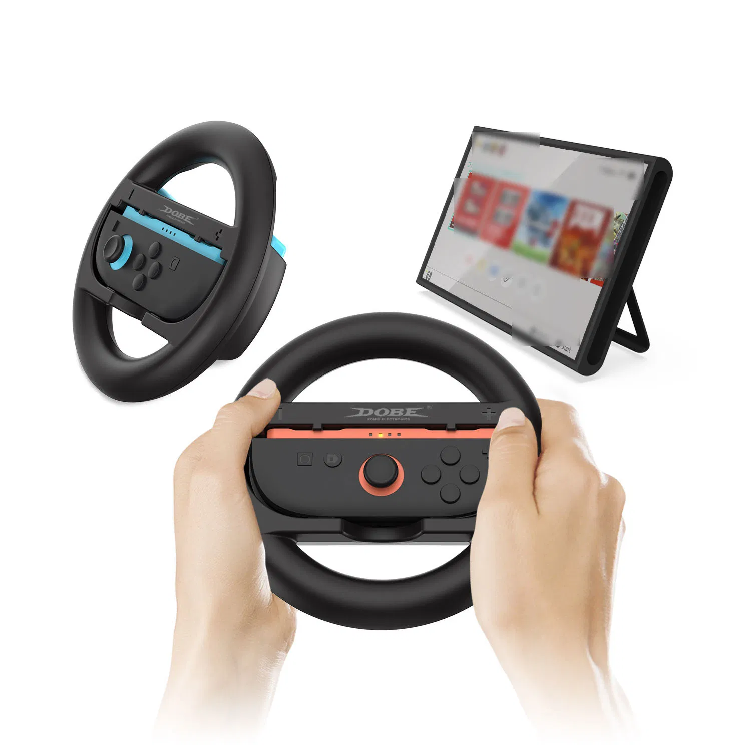 Wholesale Mini Car Game Racing Gaming Steering Wheel Hand Grip for Switch 2 Left and Right Controller