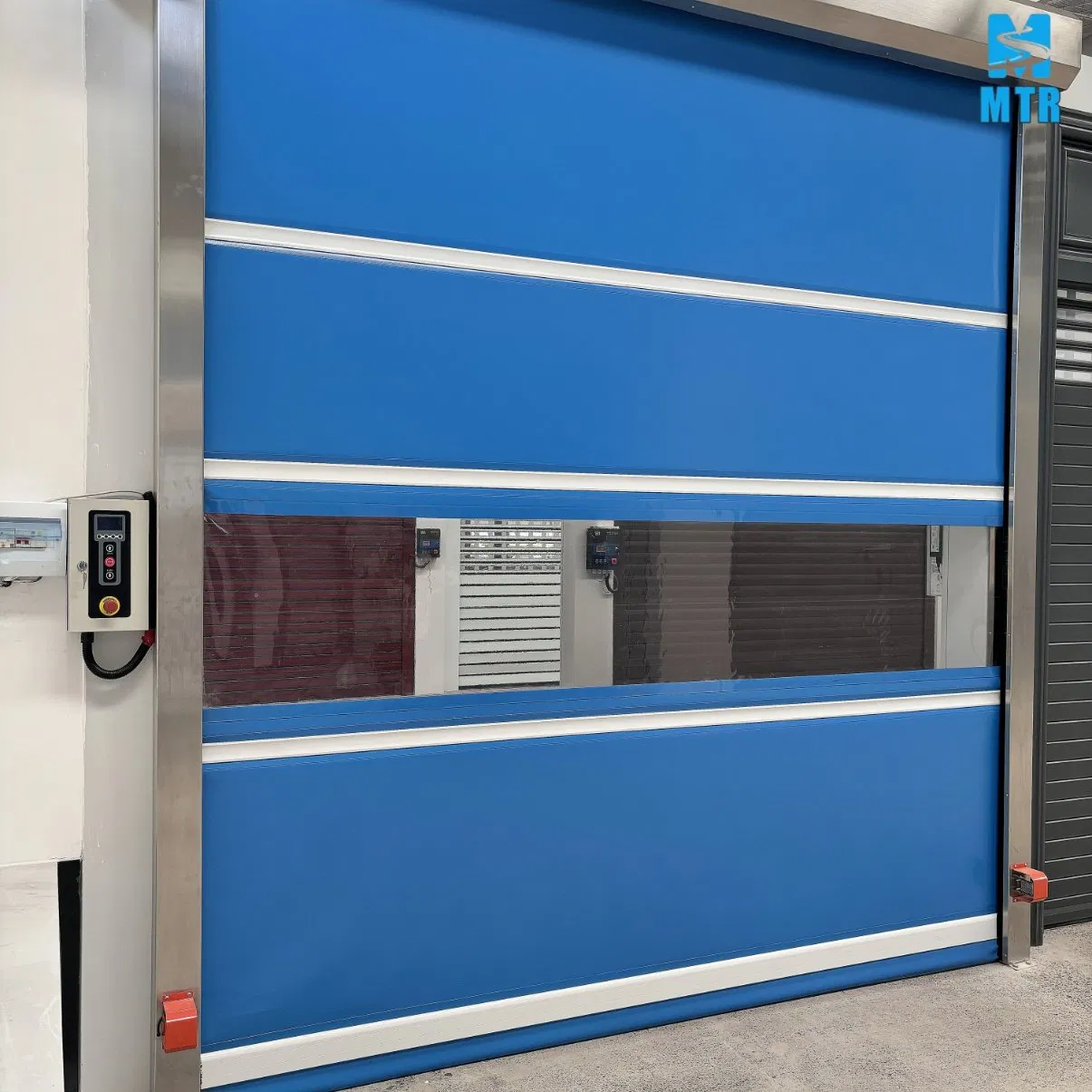Fast-Operating PVC High Speed Doors Fast Rolling Steel Door
