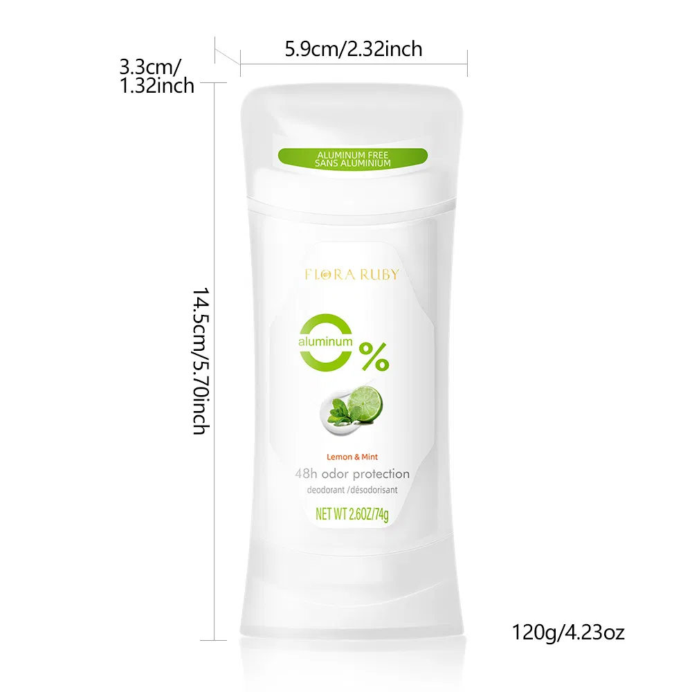 Gentle Portable Deodorant with Refreshing Organic Pearl Beads