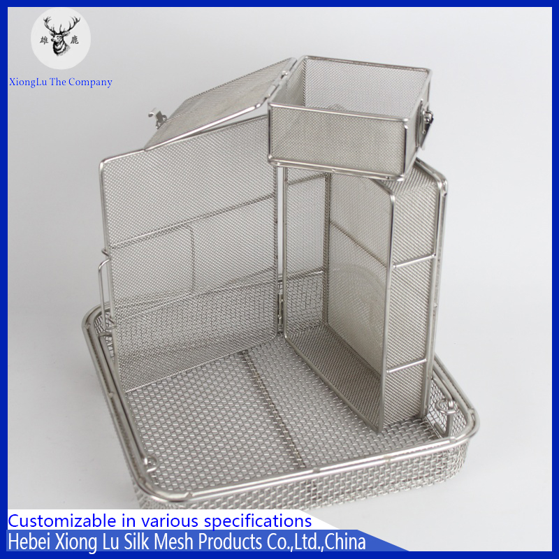 Factory Direct Supply Stainless Steel Metal Cleaning Basket