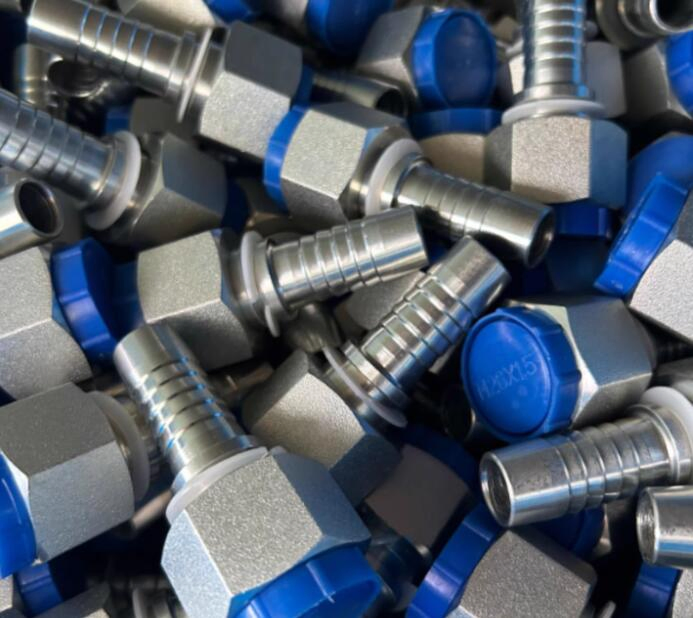 Гидравлический фитинг 20411, нержавеющая сталь, NPTF резьба