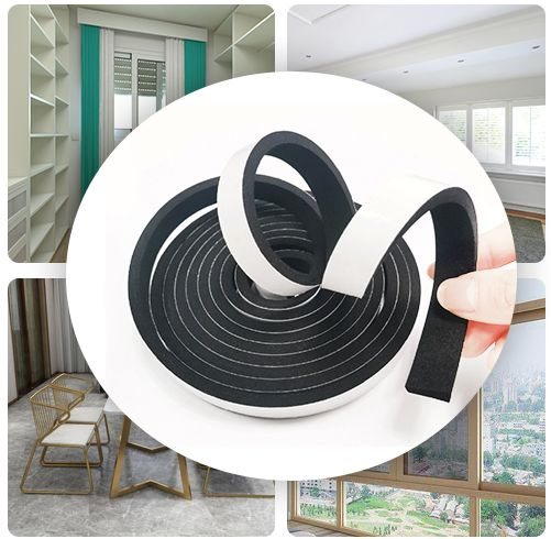 High Density Adhesive Weather Strip Foam Sealing Tape