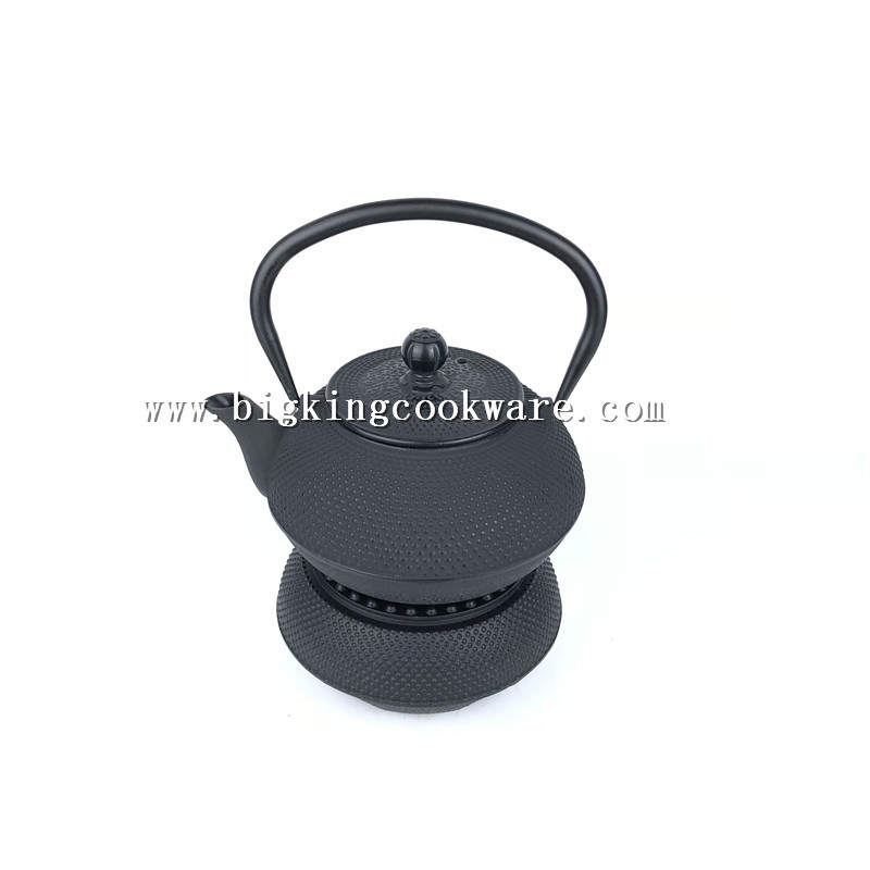 Black Cast Iron Japanese Teapot with Tea Filter