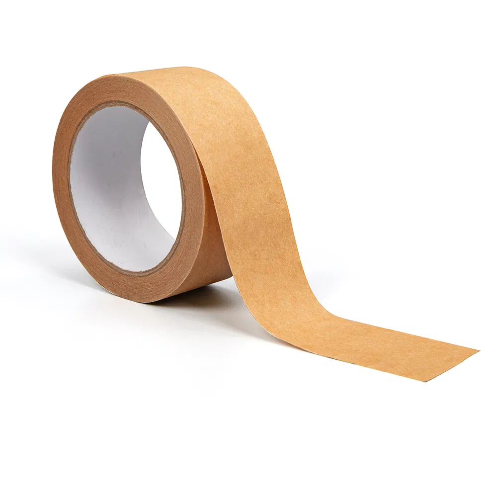 Customized Printed Brown Self Adhesive Kraft Gummed Tape