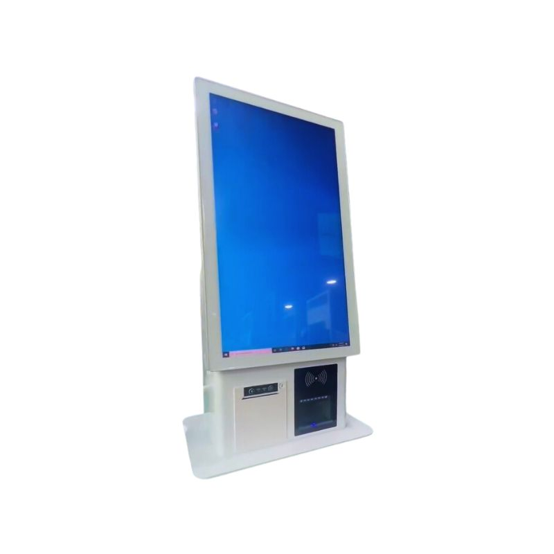 23.8 Inch Self-Service Kiosk with Scanner and Printer From Factory Directly