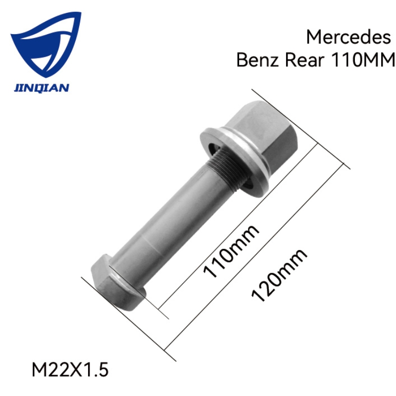 Болты для дисков W163, 14 мм, коническое посадочное место, Premium Benz